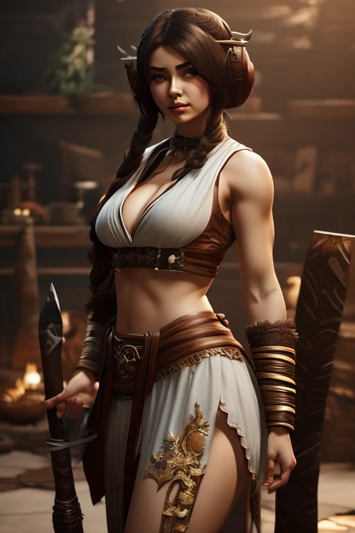 4k highly detailed realistic digital extremely high quality RAW photograph, a full body photo of margot robbie that lived with wolves her whole life,torn clothes exposing (:1.4) body, armored pauldrons, fangs, curled horns, big breasts, ((snow and blood)), ((wolf tattoos)), epic, hyperrealistic, hyperrealism, 8k, cinematic lighting, greg rutkowski, wlop, (f1.8 short focus bokeh)