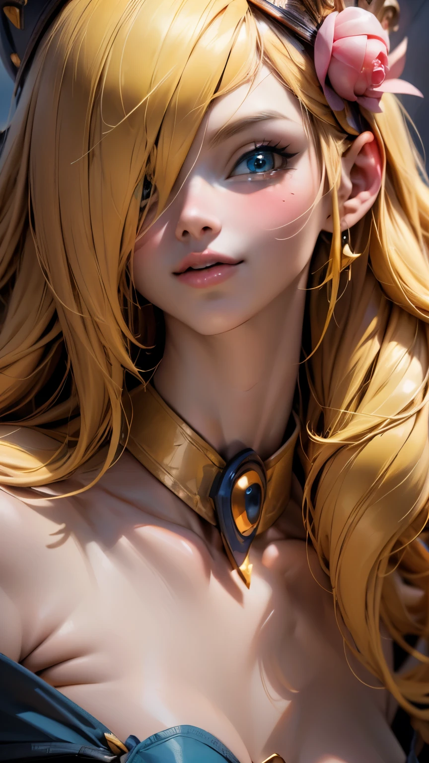 (masterpiece, best quality), 1girl, <lora:Aoki_Lexington_Kamo:1> yellow eyes, blonde hair, long hair