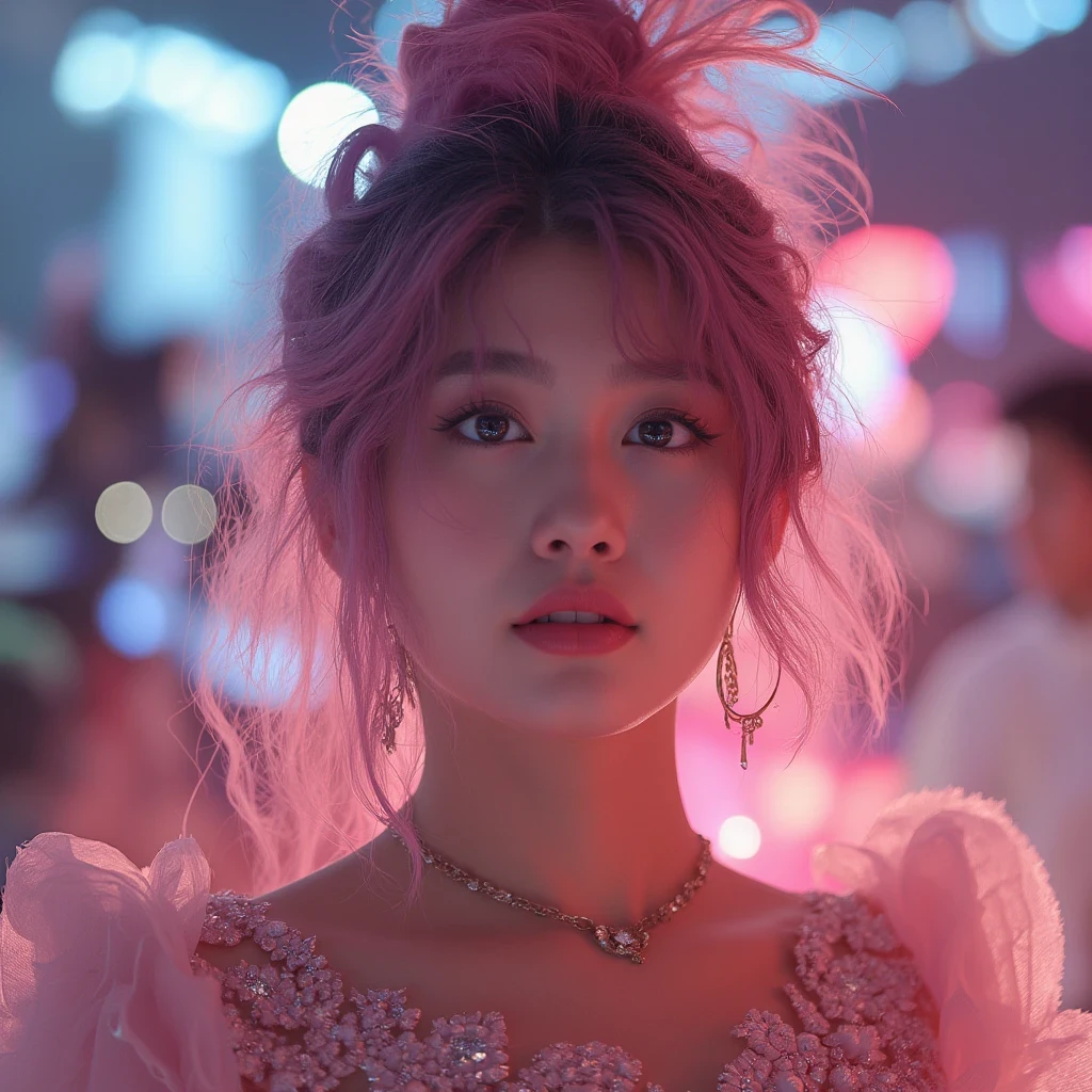 (extremely detailed CG unity 8k wallpaper), the most beautiful artwork in the world, 1girl, upper body,kpop idol,