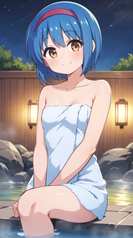 kaito, two-toned hair, blue hair, purple hair, purple eyes, scarf, necklace,, short hair.　. 1girl, solo, nsfw,, (wearing nothing: 1.5), large breasts., empty eyes ,, flooding, fire, heavy snowfall, frozen, file, crying, sea, cooking, whole body, Cherry tree、 blue sky, church,, classroom, garden, , nipple , wet, hospital、、、 amusement park、