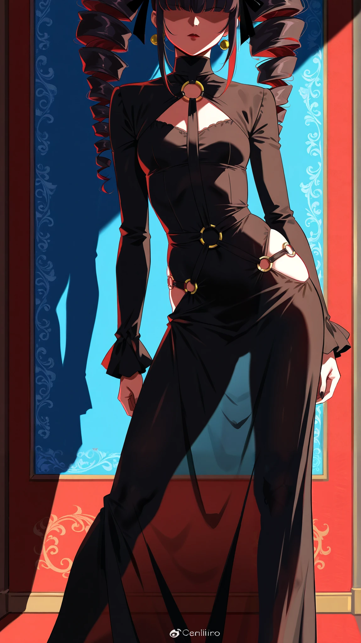 ((ultra realistic illustration:1.3)),(back view),(Graceful:1.4),Gorgeous 23 yo Italian woman, dark hair, brown eyes, (tan).(short), slender,(Tiny breasts), Jacket, dress, high heels. Haute couture.Masterpiece, (highly detailed:1.2),(detailed face and eyes:1.2), 8k wallpaper, Moody lighting. core shadows, high contrast, bokeh.