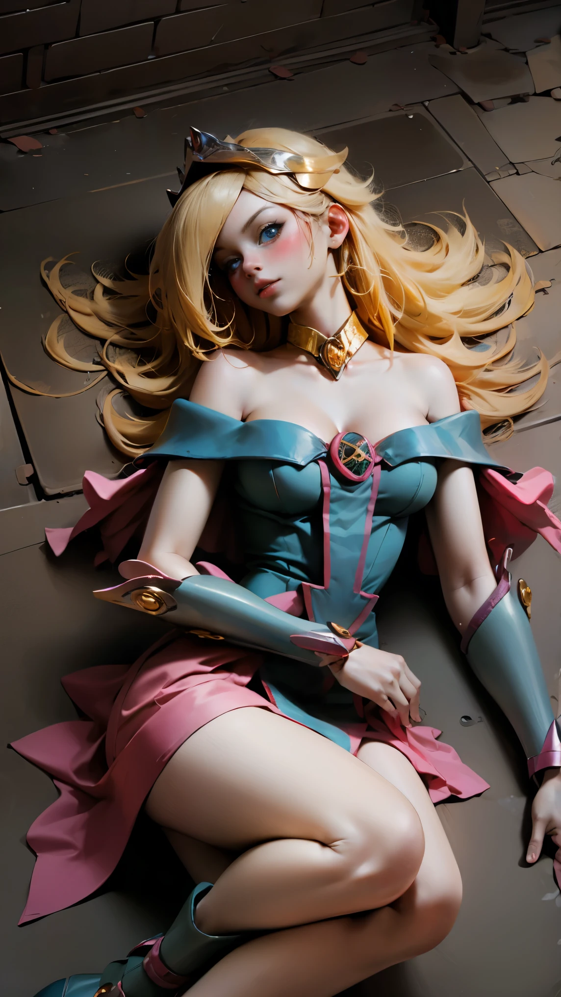 Blonde woman with long hair points the camera with her finger, primer plano de estilo de gesto pesado, marin kitagawa fan art, with index finger, Estilo anime Jojo, con el dedo apuntando, en un estilo anime, Anger and pointing, sombreado de celdas!!!, cel - shading art style, Chica anime rubia con pelo largo, Rena nunen estilo 3/4, en estilo anime, apuntando