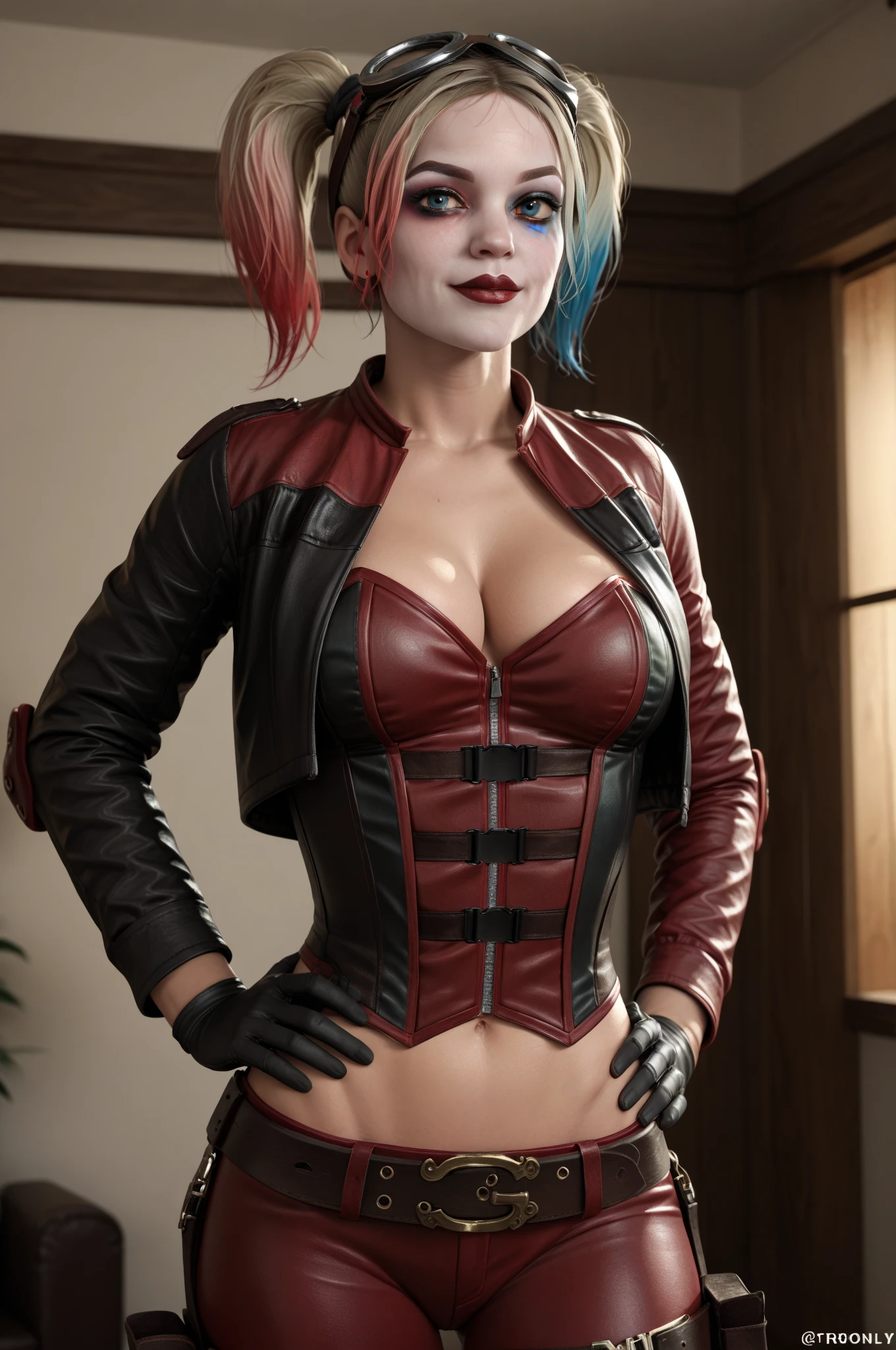 Harley Quinn, investigation game style, full body, stylish old school and realistic --s2

Detailed and intricately designed Harley Quinn in an investigation game setting, captured in full body imagery with a vintage, old-school twist and exceptional realism --s2.

Masterpiece, High Definition, Realistic Rendering,  (Realism:1.1), S2, 
Extremely detailed Harley Quinn in an investigation game scene, realistically modeled and shaded, with classic, stylish attire --s2.

High resolution, Ultra-detailed, Ultra-sharp, Cinematic lighting, 1 character, Harley Quinn,