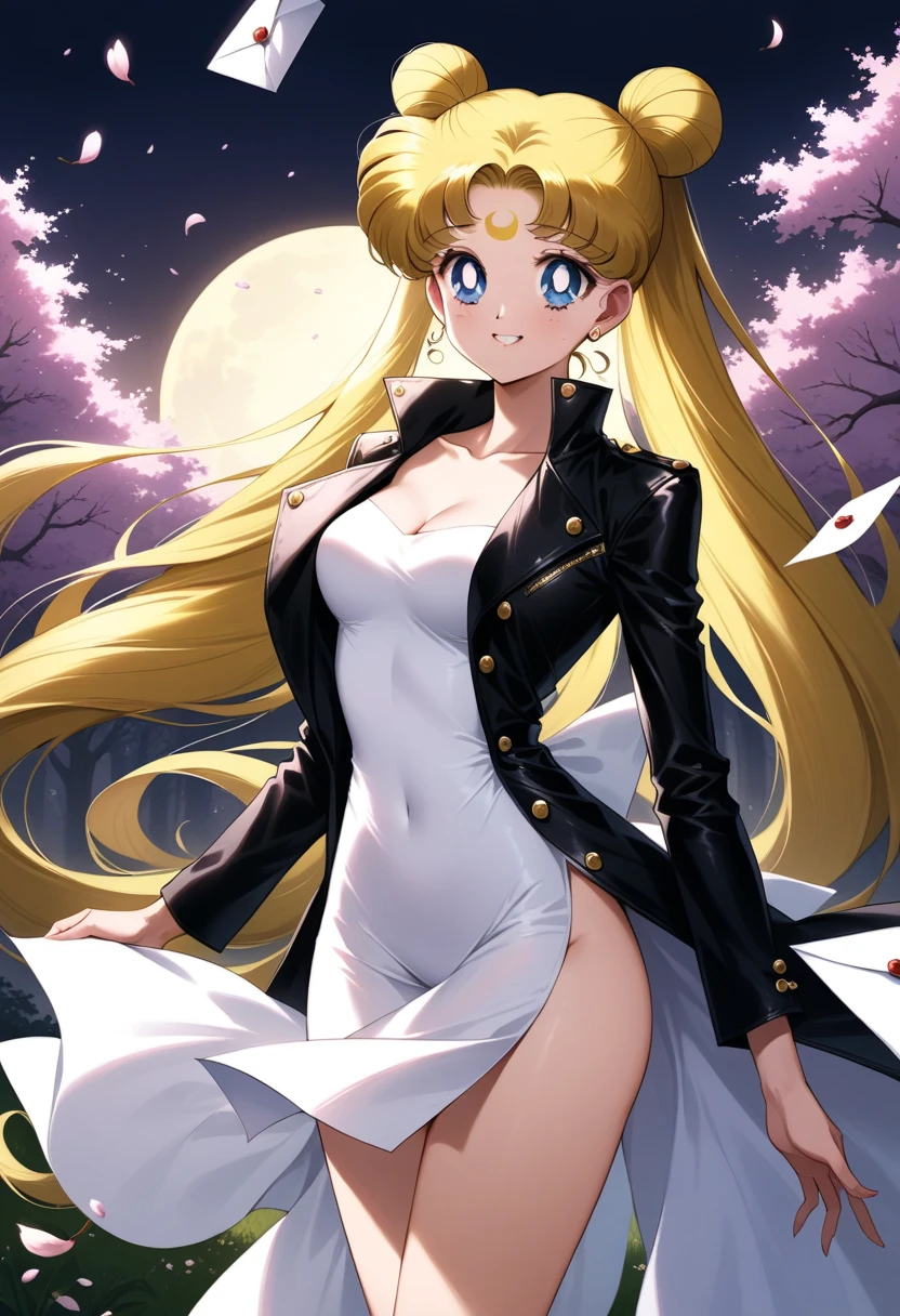 ((Highest quality)), ((masterpiece)), (detailed), (Perfect Face)、The woman is Princess Serenity, the queen of darkness, having passionate sex with the majestic and powerful demon king, who embraces her, caresses her, and loves her while inserting his penis into her pussy and ejaculating a large amount. The woman is Princess Serenity, a naked, sexy, jet-black-skinned female demon.、The woman is a jet-black female demon with magnificent devil horns, jet-black devil wings, and a jet-black tail. Her skin is jet-black and she has a happy expression. She is the jet-black demon Princess Serenity and has blonde hair.2The expression of a girl in love with her long hair tied up、The woman is Princess Serenity, and she is having sex with the majestic and powerful demon king, who inserts his penis into her pussy and ejaculates a large amount of semen into her.、The man is a dignified and powerful man.々A devil king who embraces a woman, caresses her, and loves her while violating her thoroughly.