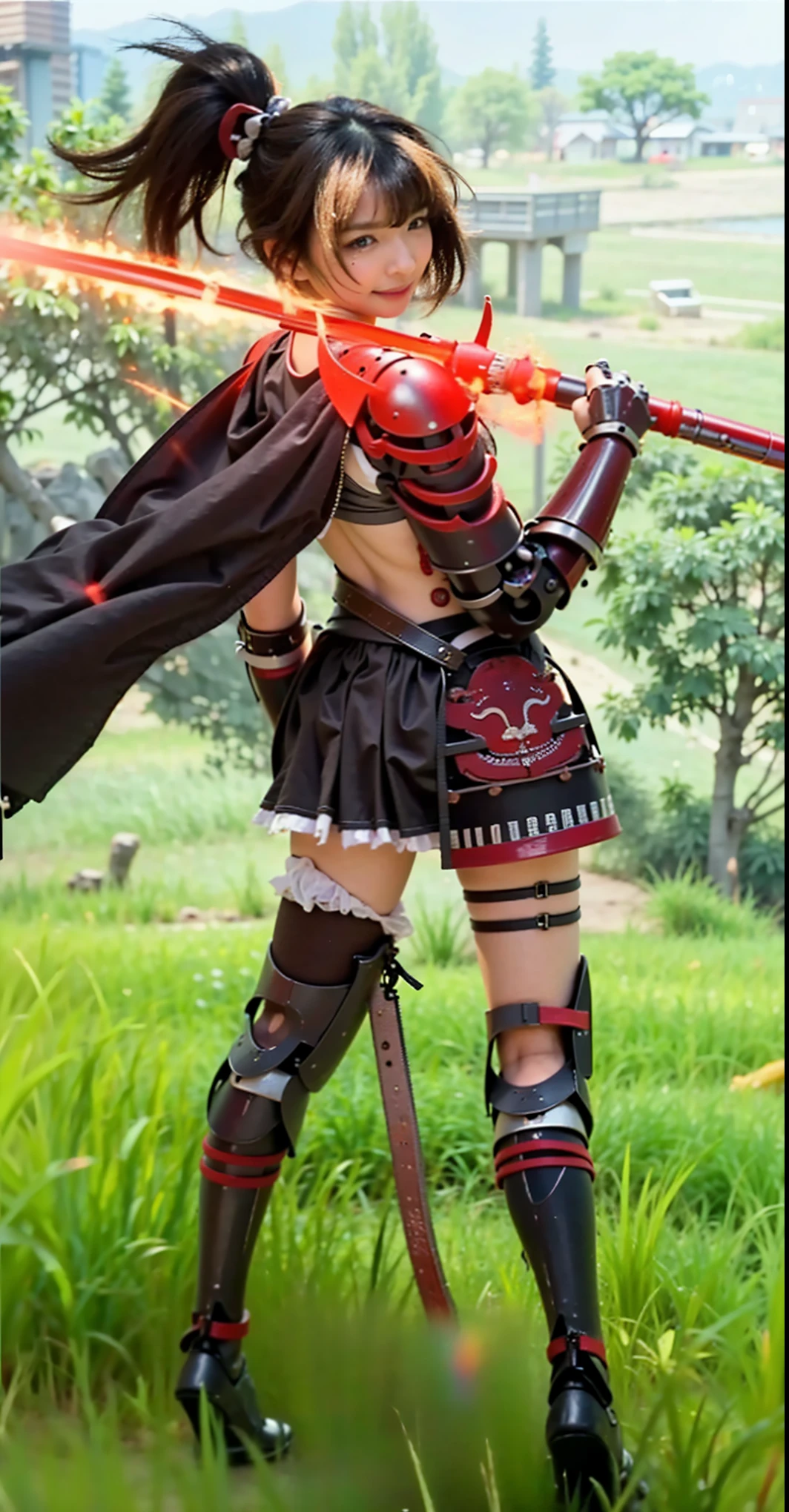 (Completely live action:1.37), (Amazingly realistic textures:1.37), (masterpiece, best quality:1.2), (8k uhd, 16k, 32k, ultra high res), amazingly realistic skin, amazingly realistic photo, superrealism, (photorealistic:1.37), (RAW photo), ultimately realistic, (ultimately realistic all details), (ultimately realistic all textures), super realistic lighting, super realistic shadow, (japanese girl:1.5), (realistic idol face), smiling, happy, super realistic face, ultimately realistic skin, ultimately realistic eyes, (mascara:1.35)ultimately realistic background, ultimately realistic detail up, (kkw-ph1:1.25), (Canon EOS R6, 85mm, 1/200s, f/5.6, ISO 1600), (tattoo), (mechanical armor:1.37), (blue eyes:1.2), (silver hair:1.3),