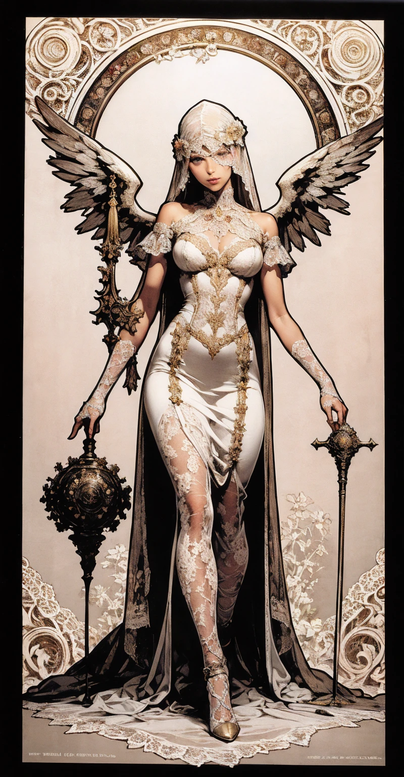 a demonic figure in light and shadow, exquisitely detailed, hyperrealistic, masterpiece, chiaroscuro lighting, dramatic contrast, gothic, moody, haunting, intricate, ornate, intricate textures, complex patterns, mystical, ethereal, supernatural, dark fantasy, cinematic composition