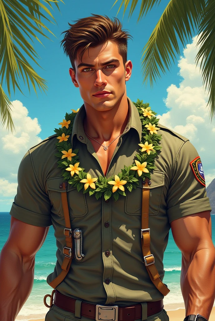 Kevin Sloan an roberto ferri style..., neutral soft colors., 8k resolution, full body, handsome, In the artistic style of norman rockwell, splendid naked, thin and ripped body, detailed realistic muscles, swimming suit, 20 years old. full body, male model. black hair, green eyes, male gaze. handsome. bodybuilder swimsuit, romanticism, symbols and metaphors. Beautiful details, quirky, distinctive images, stylistically diverse painting, Intricate detailsfull body, 20 years old man, shirtless, barefoot, wearing jeans, wearing a toe ring beautifull, gorgeous, perfect realistic detailed muscles, muscled legs, adorable face, taller, masculine gaze, confident look, soft perfect white skin, barefoot, blue eyes, perfect anatomy, portrait, a painting of a young man Pencil Sketches by Albert Eckhout enchanting, gracefully beside a metallic orange Land Rover parked on a sun-drenched grassy field, with a stately plantation intense yellow house in the background fullcolor, sticker of a full body picture of a beautyfull young man, highly detailed beautyfull face, freedom, soul, digital illustration, approaching perfection, dynamic, highly detailed, watercolor painting, artstation, concept art, smooth, sharp focus, illustration in the style of artists like Russ Mills, Sakimichan, Wlop, Loish, Artgerm, Darek Zabrocki, and Jean-Baptiste Monge (homoerotism_fullbody_nsfw_seductive) Industria: Petróleo Fondo de la imagen: Plataforma petrolera en el mar. Posición de las piernas: Separadas, en posición de equilibrio. Posición de los brazos: Uno levantando una herramienta pesada, el otro apoyado en la cadera. Acción que se realiza: Ajustando una válvula. Paleta de colores: Tonos metálicos y azules oscuros. Expresión facial: Concentrada y determinada. Características faciales y físicas del modelo: Rostro anguloso, barba de unos días, musculoso.
