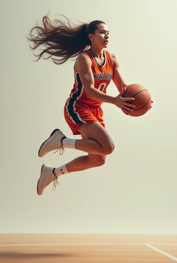 Beautuful Women，plumw，basketball ball，Fair skin，sexyposture