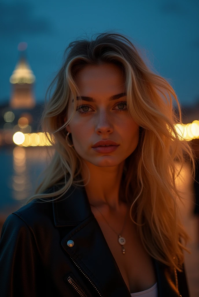 Photo of a 20-year-old Russian girl, Raw beautiful Russian woman, (Blonde with long straight hair), ((Portrait)), ((Detailed face:1.2)), ((detailed facial features)), (finely detailed skin), pale skin,Clothes with fluffy cleavage visible、A sexy(cold color), moist, Reflectors, (masutepiece) (perfectly proportions)(photos realistic)(Best Quality) (Detailed) photographed in a Canon EOS R5, 50mm Lens, F/2.8, nffsw, (Grinning)Smiled、 (Wallpaper) (Cinematic lighting) (Dramatic Lighting) (sharp focus) (Convoluted) Standing in a fur coat、moscow、Red Square、nighttime scene、Full Body Photo Standing、Fashion show Moscow、Light up Vasilii Cathedral