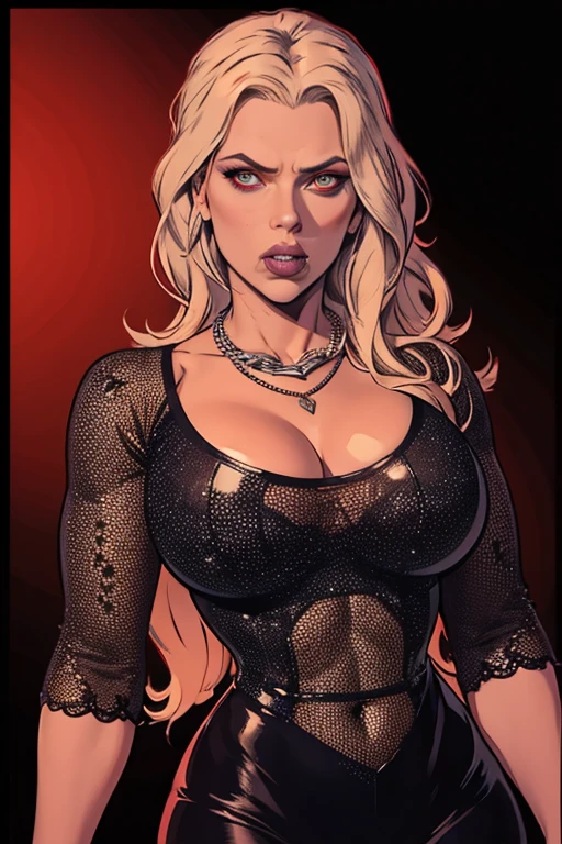 uploaded e621, score_9, score_8_up, score_7_up, score_6_up, score_5_up, score_4_up, rating_safe, smooth, source_furry, {realistic}, mature ,hot, curvy, prefect figure, Vampire milf, vampire, seductive, DARK SKIN, countershading, huge breasts,her braided hair being pulled other person {{{dark very very long straight black long hair, blonde balayage highlights, straight streaky hair}}}, , cleavage, tall, black lips, hazel eyes, wide hips, extra thicc, 