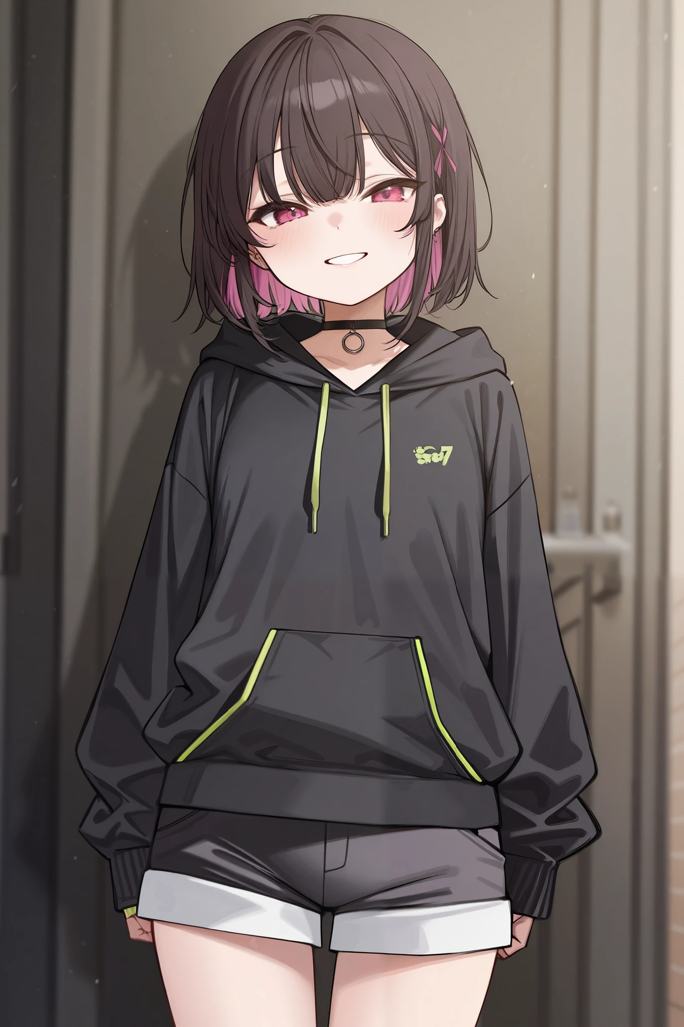 Black hoodie