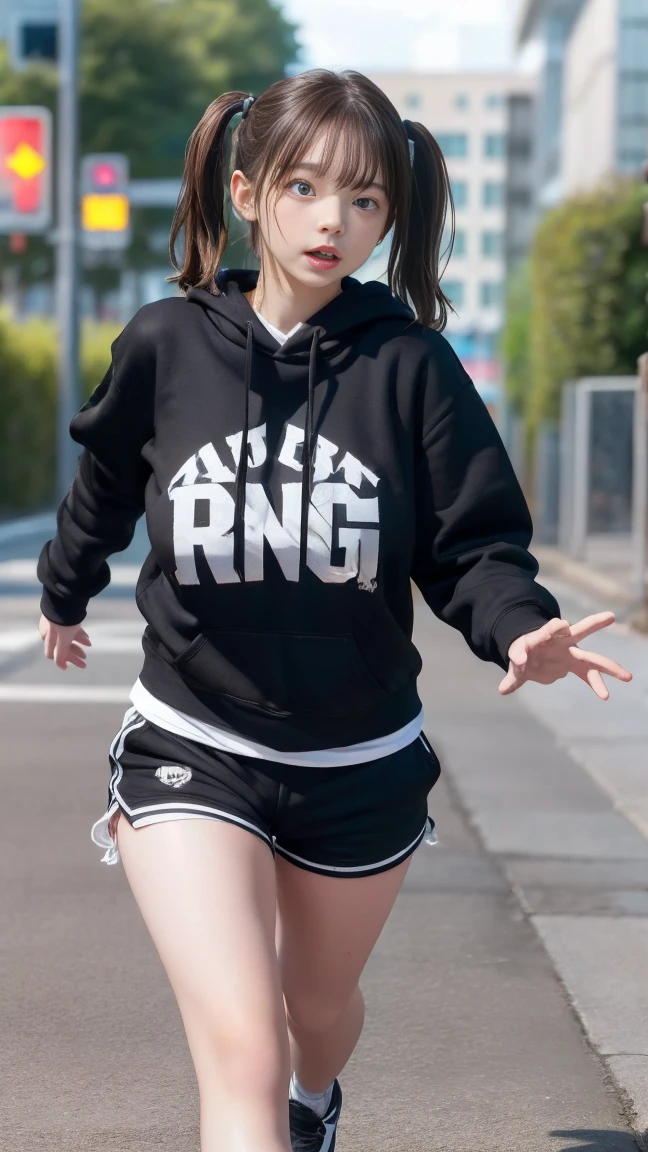 Kitagawa Marin, 1girl, blonde hair, long hair, multicolored hair, red eyes, jewelry, necklace, choker, beautiful woman, beautiful, perfect body, perfect breasts, wearing a white Adidas hoodie, black jogger pants, wearing white Nike Jordan shoes, on gym, barbell, looking at viewer, small smile, realism, masterpiece, textured leather, super detail, high detail, high quality, best quality, 1080p, 16k