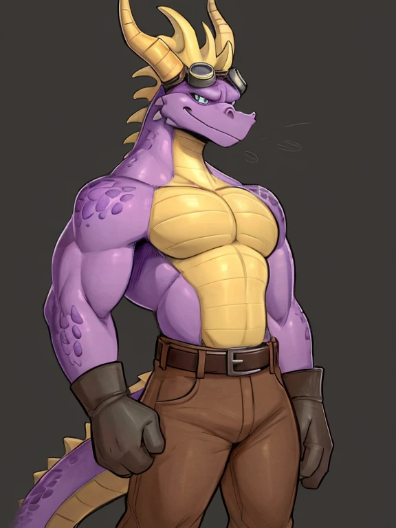 rampage, huge , purple dragon with wings and a very tan chest and has light blue hair on his head)), wearing black shorts and white t-shirt  abs ,anthro ,belly ,big muscles,bent over, leaning over a counter, (locks like a femboy with some 