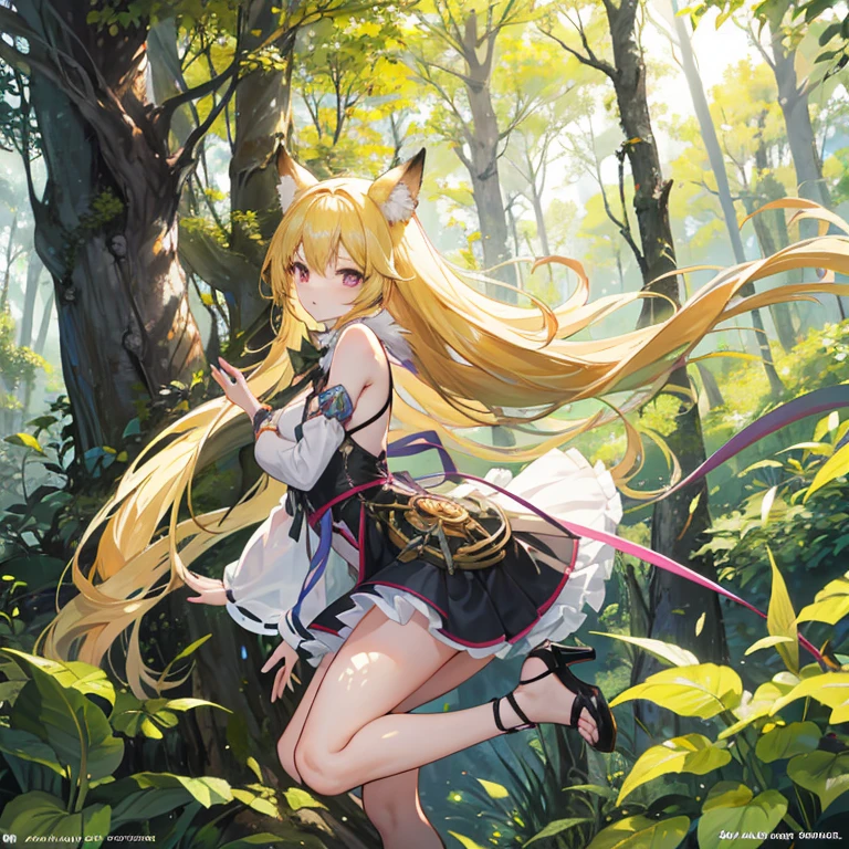 realistically, golden hair, brown eyes, glowing eyes, white short skirt, extra short skirt, Blush, daytime, Wet from the rain, see through, cheongsam dress, cheongsam, sleeveless shirt, nipples, pussy, crotch, armpit, big smile, Sit with your knees raised, windy, yami, the skirt is turned up, highest quality, High resolution, highly detailed face, perfect lighting, highest detailed CG, perfect hands, perfect anatomy, wind blow skirt up, medium breast, 
