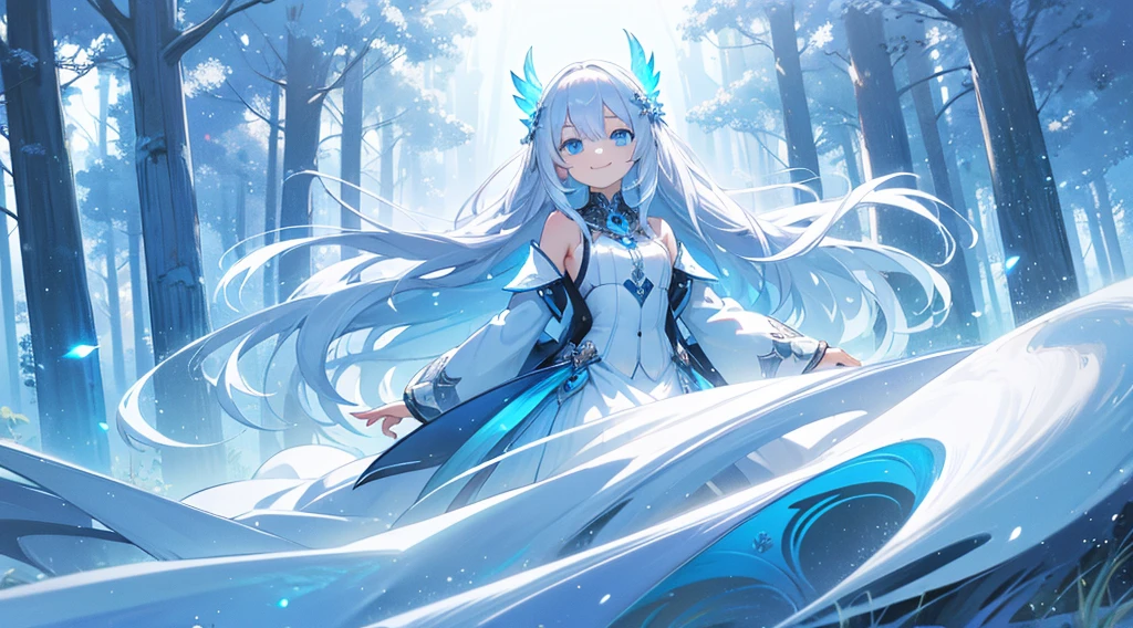 A Nordic girl dances exuberantly to the rhythm of the night under the soft glow of the moonlight. Her long, flowing white hair cascades down her shoulders as she moves, each step graceful and full of life. Her body, painted with the hues of the night, is bare from the waist up, her tattoos peeking out from under the moonlight. Her eyes, bright and full of spirit, are captivating, drawing in the attention of those around her. The cool winter air nips at her bare skin, adding an element of raw energy to her performance. The silence of the night is broken by the melodic sounds of her dance, creating an ethereal atmosphere that transports on