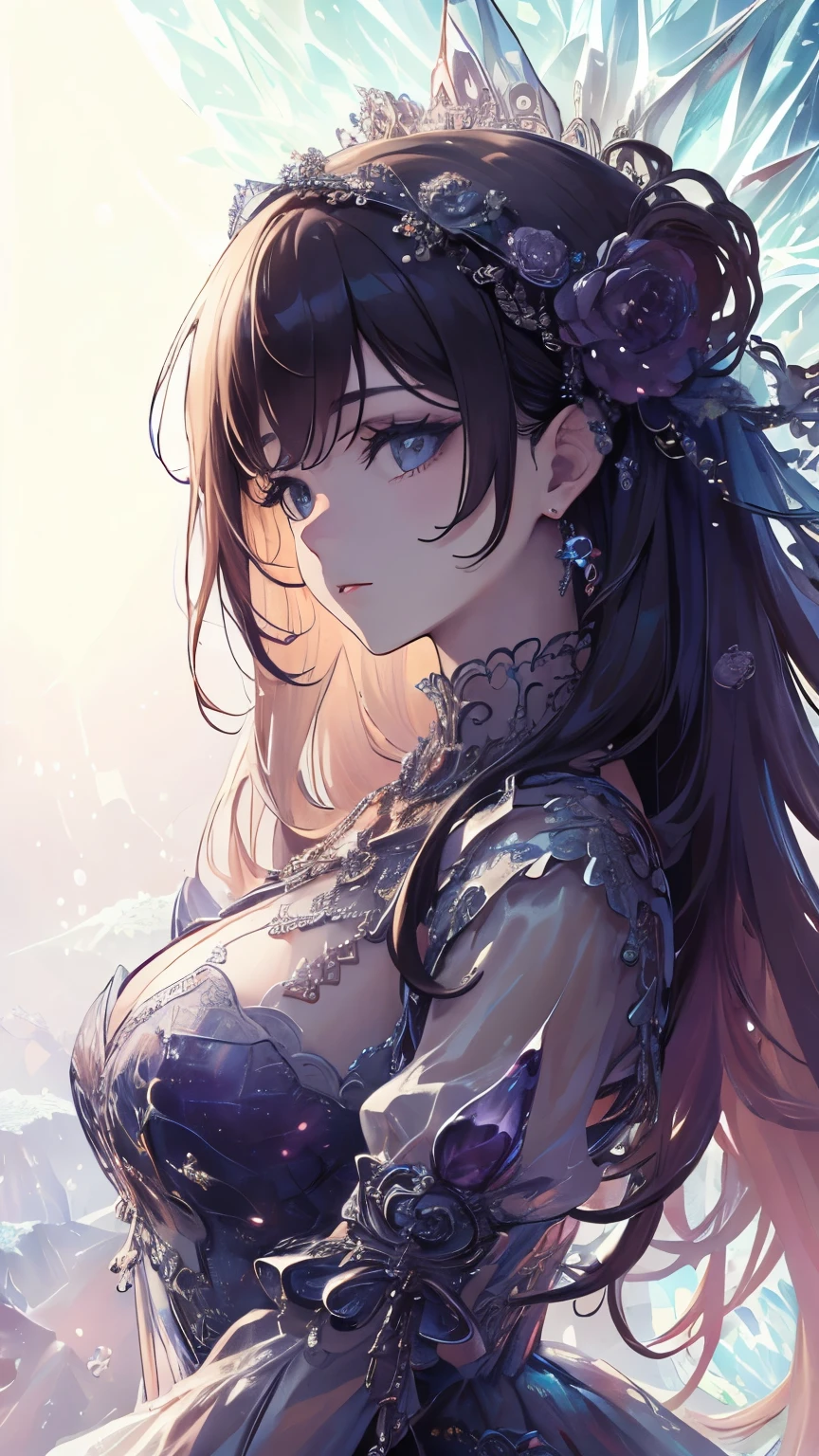 (masterpiece, top quality, best quality, official art, beautiful and aesthetic:1.2), (1girl), extreme detailed,(fractal art:1.3),colorful,highest detailed