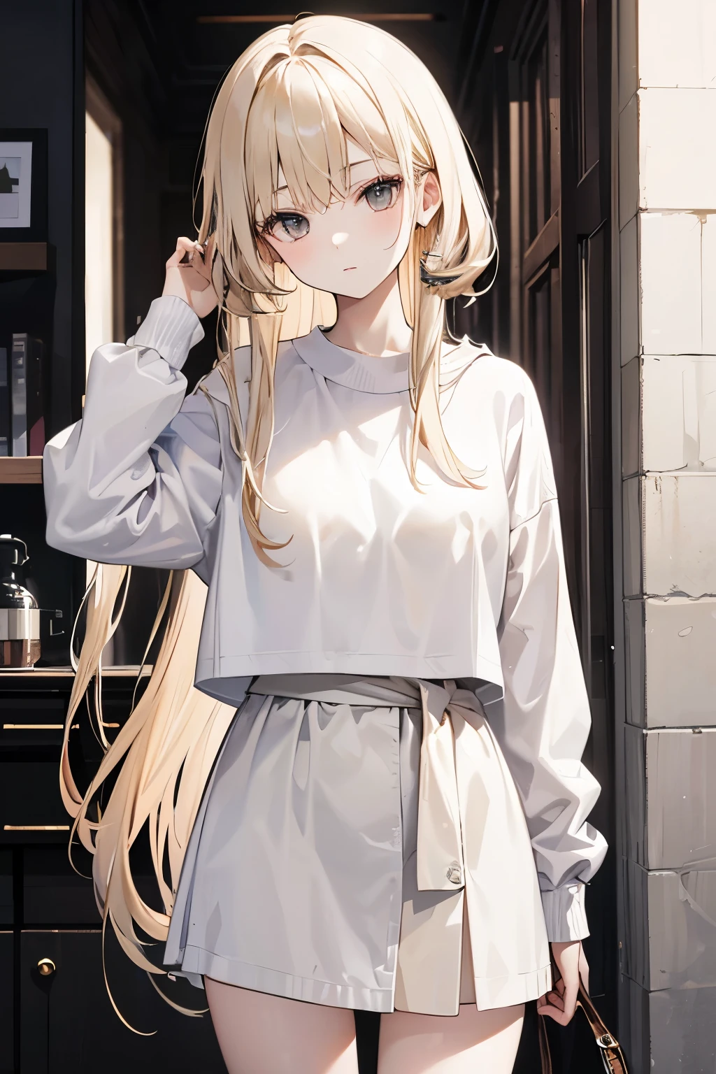 Aliceliese Lou Nebulis, wearing a sweater 