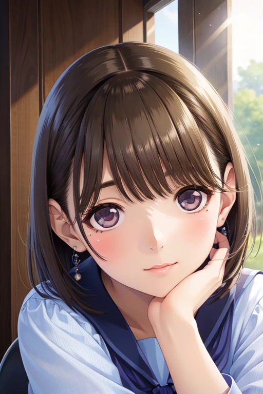 Background is living room、wall