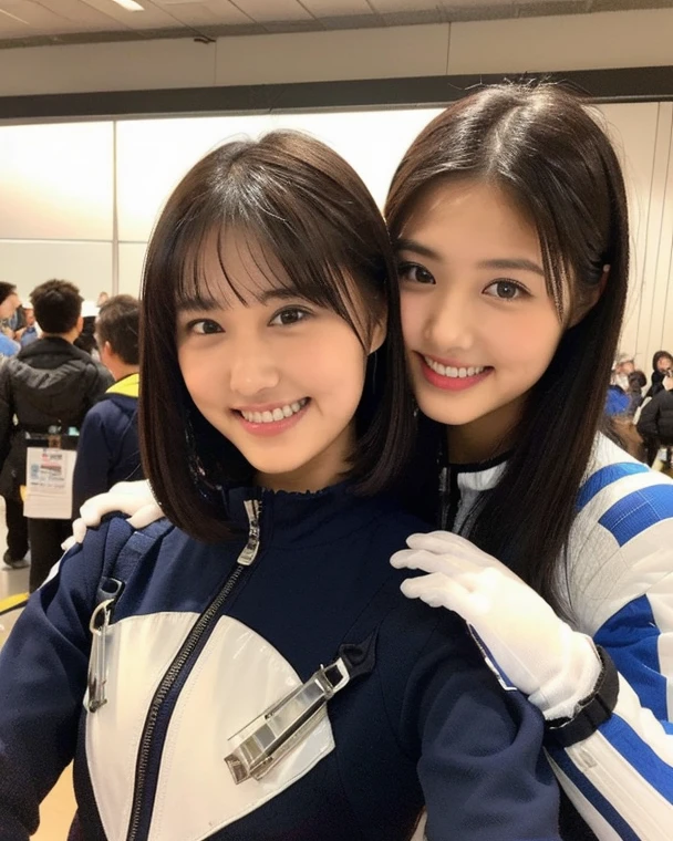 one teenage cute girl in uniform, (masterpiece, best quality:1.2), ultra high res, (photorealistic:1.4), detailed skin, cinematic lighting, friendly, intelligent, conversation engaging, happy, kind, energetic, cheerful, creative, with sparkling eyes and a contagious smile