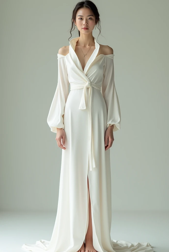 White silk royal sister coquettish