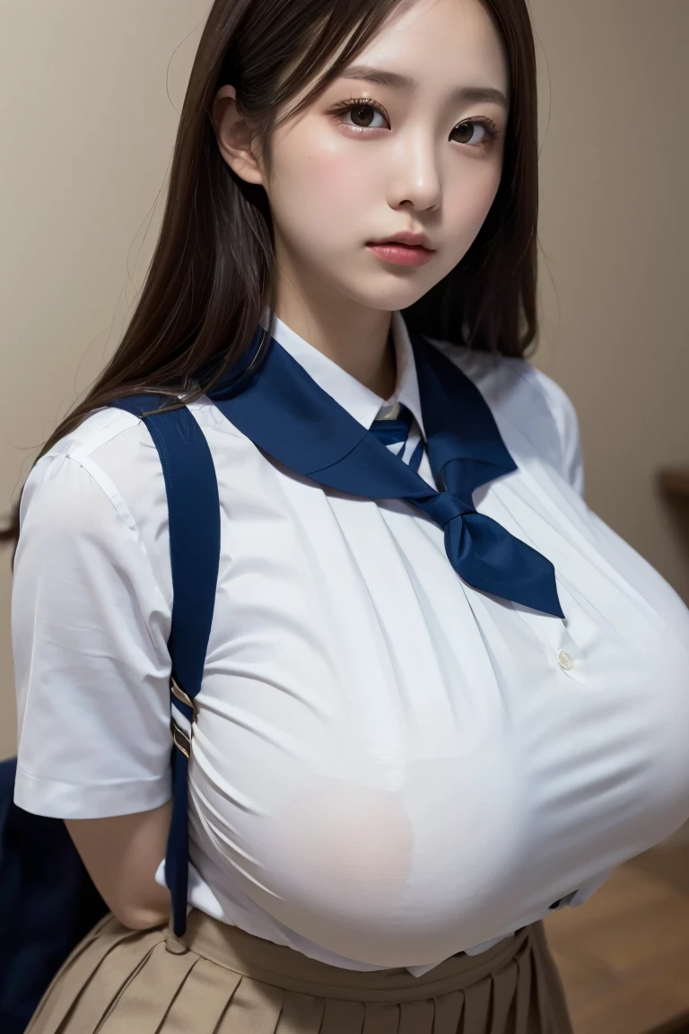 (molestation: 1.5)、1 girl comes in、(Full body shot)、1 boy、(((High school girl molested: 1.5)))、(Very beautiful)、(pretty face: 1.5 )、she was crying、(height -school uniform:1.2)、(Background with(a room、sofa)、deep in the night、murky:1.5)、A man kissed her lips forcefully、(A man took off her skirt until her panties was visible:1.5)、(Man hugged her chest:1.5)、(In SFW:1.1)、(((Visible through sailor blouse, The woman's shirt was unbuttoned, revealing her breasts)))、(moaning in pain:1.3)、(ecstasy:1.5)、