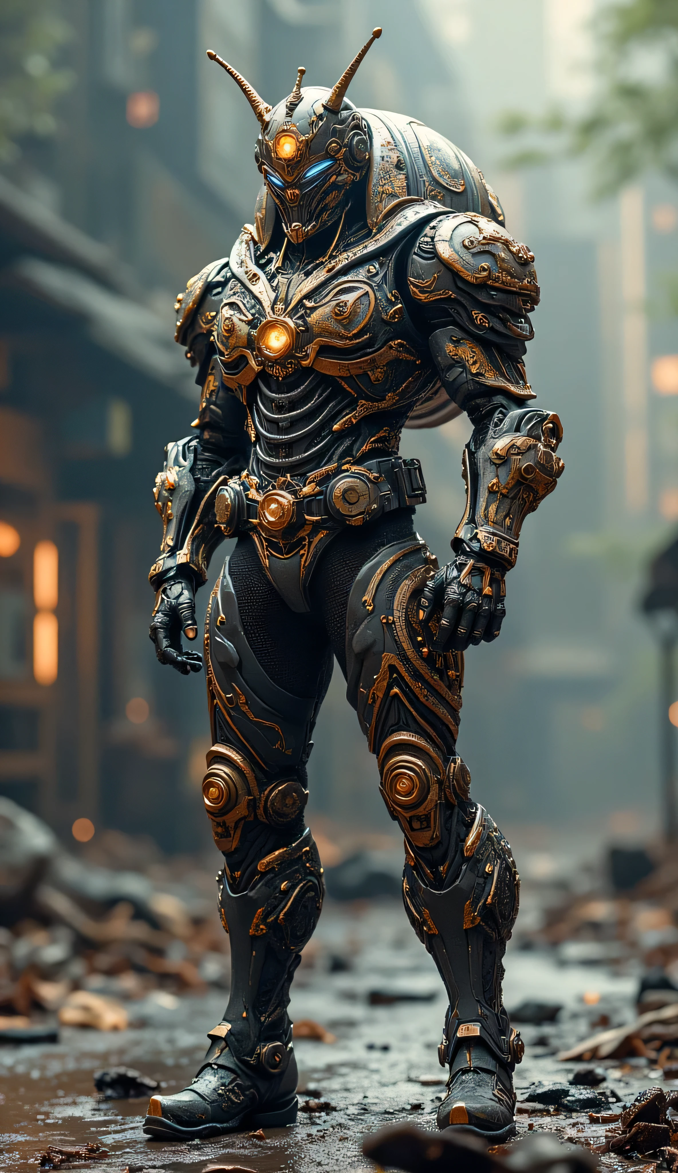Kamenrider siput,8k, High Details,Textured Skin,