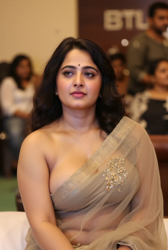 50yo mature MILF Anushka Shetty,((best quality)), ((masterpiece)), ((realistic)), eye kajal, eye liner, mascara, light red lips, curvy hot mommy figure, sensual Beauty, provoking body, extreme sweat, sweat soaked skin, slight stretch marks, alluring figure, bulging figure, thick charming lady, curvy, thick navel, full figured woman, eye kajal, massive breast, full body, styled hair, pierced eyes, female face,royal aura, trend on artstation , sharp focus, studio photo, intricate detail, very detailed, detailed eye, illustration, very detailed, sharp focus, digital render, professional, 4k