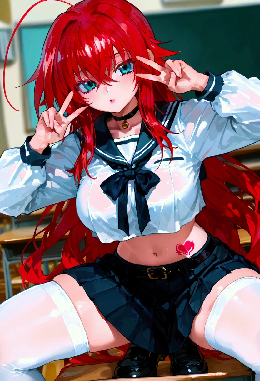 ((masterpiece)), ((best quality)), ((4K)), girl, pinch hemline of shirts, lift hemline of shirts, show glimpse of belly button, smiling, POV from below 
