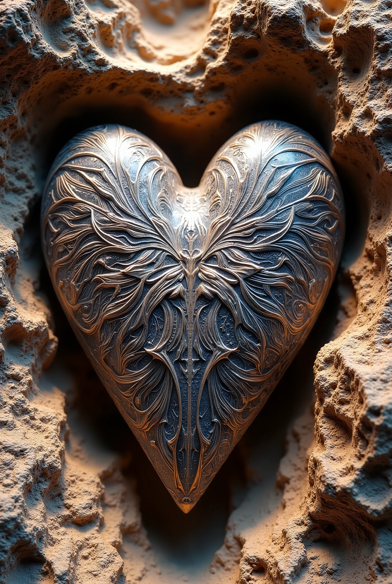 Heart fossil , The shape of love conveyed over 100 million years, ROUGH