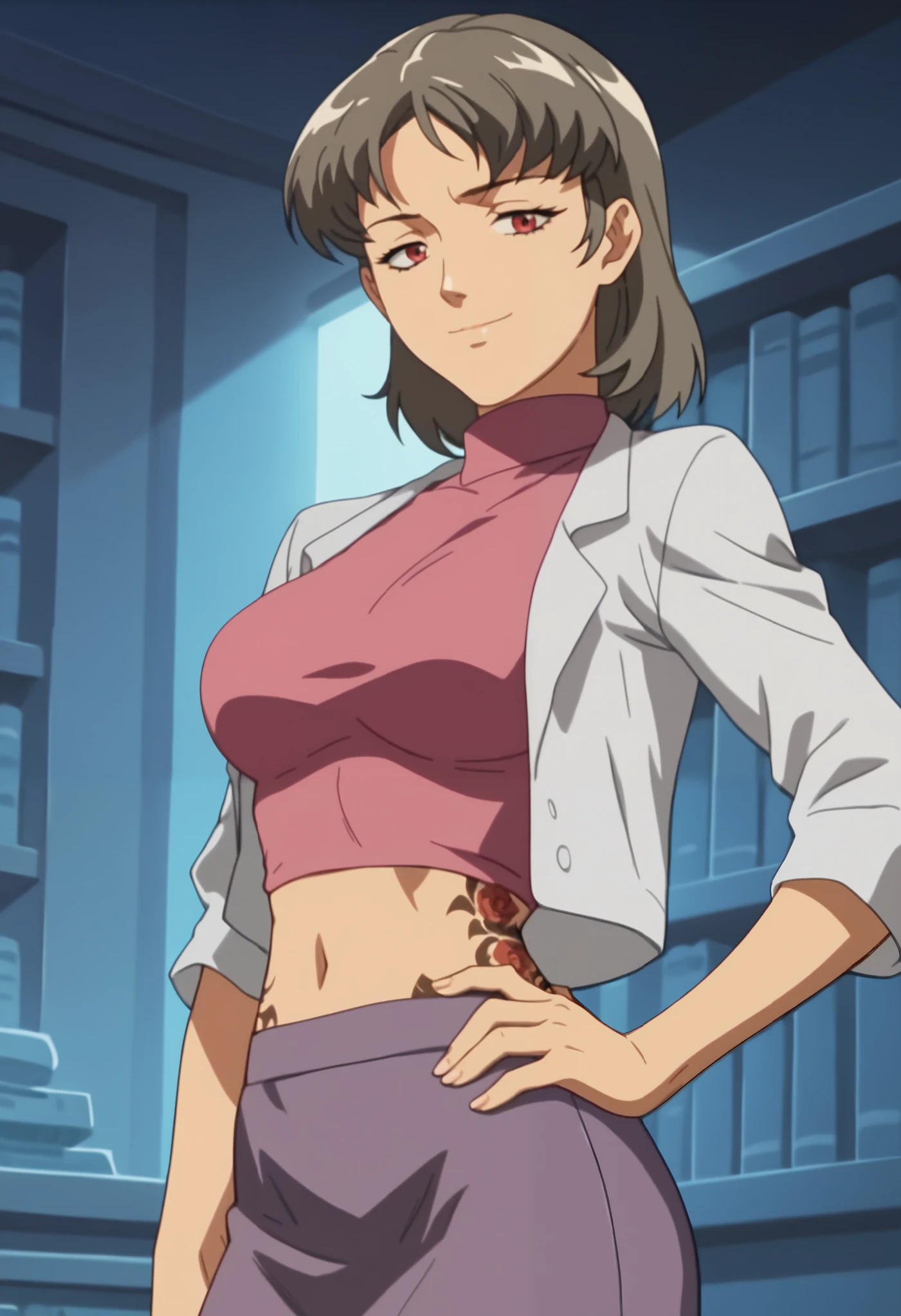 masterpiece, 最high quality, alone,One girl,View your viewers,Cowboy Shot,Anime Style, Ann,Look at her, Great environment, Very detailed, high quality, Are standing, Blurred background, Undressing, Change of clothes, Open shirt, Shirtless, Cute pink bra, Pure White Panties,locker, window, Medium chest, Mouth closed, sunlight, Lips parted, Backlight,