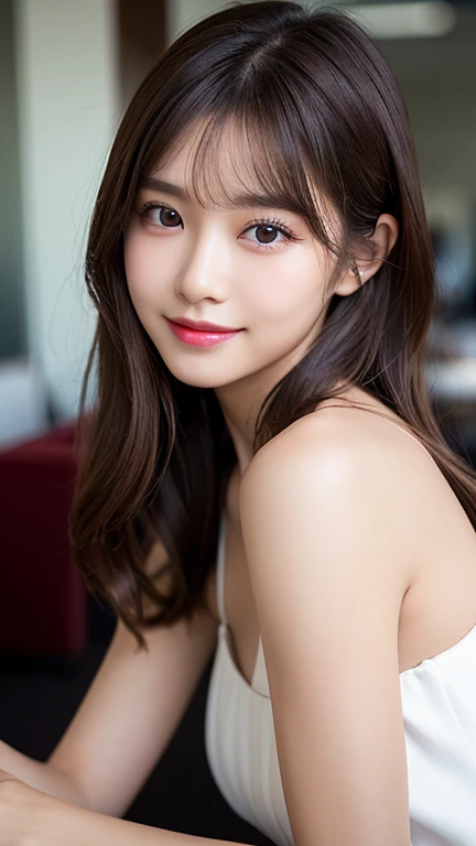 masterpiece, Highest quality, Realistic, Highly detailed CG integrates 8K, 8K,(Very beautiful face, Beautiful Lips, Beautiful Eyes), Exquisitely detailed face,1 Girl, Very beautiful girl,Exquisite eye makeup,Subtle eye detail,The best example of four fingers and one thumb,Toned figure,Nice and beautiful smile,明るいLong Hair,transparent, Quality hair,(masterpiece, Highest quality:1.2),alone,The eyes are exquisite and delicate,Brown Hair、Long Hair、Pink Lips,blue eyes,Big Breasts、Wavy Hair、(((bunny girl:1.5)))、Japanese、25-year-old female