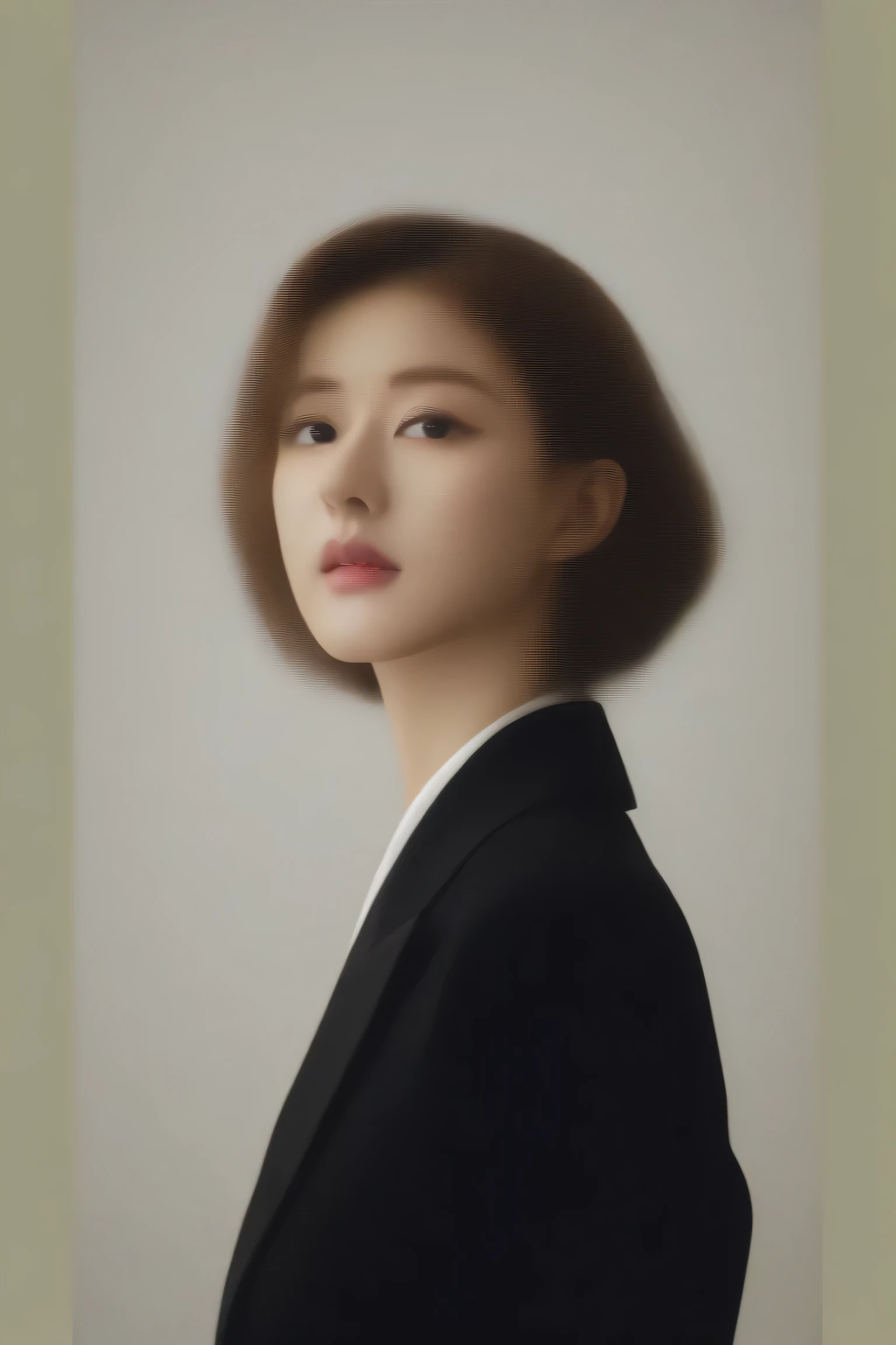 Best Quality, masterpiece, photograph by trisection method,Surreal, photograph, 1 , (girl:1.3), cute, cute face, Beautiful Eyes in detail, Detailed in fine detail,masterpiece,One girl:1.2,Japanese women,princess,cowboy shot,glaring,Black Short hair,Hair over one eye,ID photo,future,Brutal Cyberpunk Woman,Luxurious and gorgeous,Stone Room,((A fusion of bridal dress and rubber leotard:1.5)),Overly decorative fashion,Lavish Decoration,(BDSM Mistress),(With collar),(Upper class lady:1.5),Expressions of despair,Dark and atmospheric lighting,Subtle details, Detailed face,anger,Attractive eyes,(portrait photograph:1.4),(Photorealistic images:1.4), fantasy art ,(Beautiful Face:1.4),Beautiful Attractive eyes、Beautiful Eyes,Silver Remaining,(Tight waist:1.4)、(Beautiful with perfect body proportions:1.4),Pink Lips,profile,(((Ideal body type))),A cup small bust :2,、Portraiture:2、Perfect Anatomy、clear detailed、detailed,Thin lips,Perfect and Beautiful Face ,Flawless and Cute Face, Detailed skin, Perfect limbs、Narrow waist,Surreal,Light and Shadow,Fashion magazine cover,spotlight