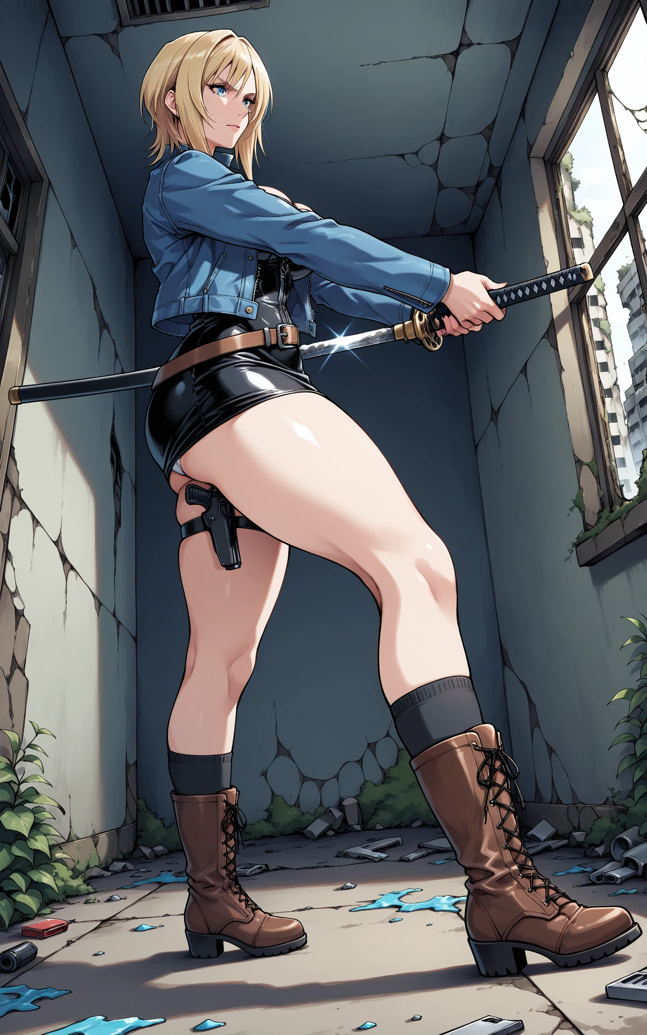 ((((Best Quality, 8K, 32K, masterpiece, 1.2)))),{{solo}},((nsfw:1.5)),{{{Character reference: ToLove Ru's Sairenji Haruna:1.5}}},((short cut hair:1.2)),((perfect beautiful face:1.2)), public toilet in train, sitting on toilet seat, bdsm, rope, ((bound for legs, bound for arms:1.2)), vivid pussy, high quality of vagina, spread legs, ((inserted penis into pussy, vaginal hole:1.2)), leaking cum from pussy, blindfold, ((a lot of public hairs:1.2)), opened mouth, embarrassed, blush,