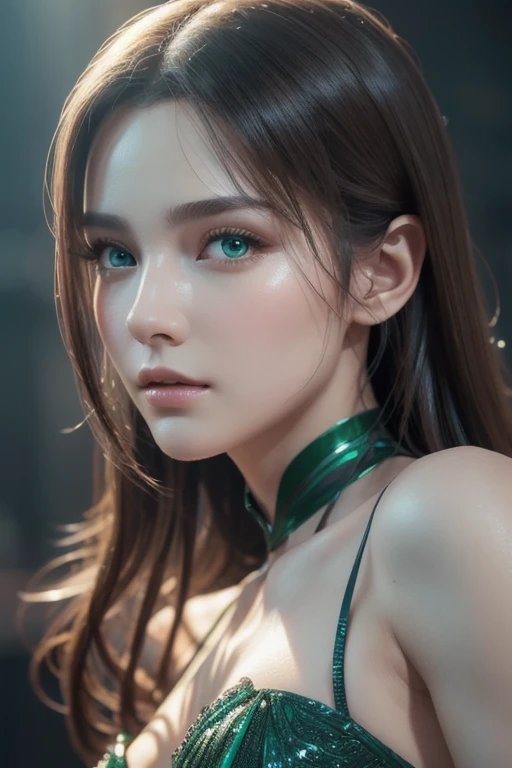 (Browsing Caution:1,4),Mix 4, (8k, RAWphotograph, Highest quality, Tabletop: 1.45), (Realistic, Realistic: 1.37),illumination, night, プロのillumination, photographn mapping, Radio City, Physically Based Rendering, Gradient Brunette, 高品質のphotograph, High resolution, 1080P, (Detailed facial depiction), (Detailed description of the hand), (Delicate CG), Extreme light and shadow, Rich details, (Detailed facial features), (Highest quality), Look in front of you, Highly detailed face, Highly detailed lips,  超High resolution, (truth: 1.4), photograph, 1 Girl, [(sad)],  , Thin limbs, movie, Cool pose, I Cup, Highest qualityな完璧なボディ, photographのような, (1 Girl: 1.3), Perfect balance, (Huge, Perfect breasts, Areola),(Realistic, Realistic:1.37),One Girl, Cowboy Shot,Professional Lighting, Photon Mapping, Radio City, RAWphotograph、(Realistic:1.4)、Octane Rendering、Complex 3D rendering with ultra-detail, Studio Soft Light, Rim Light, Crisp details, Super detailed, Realistic skin texture, detailed aspects, Beautiful details in the eyes, Highly detailed CG Unity 16k wallpaper, Compensate, (Detailed Background:1.2),Highest quality, 超High resolution, Tabletop, One Girl, One Girl,alone, Upper Body,Show Viewer, White Background, Bobcut, short hair, Multicolored Hair, Compensate , Lips parted, Black Lips, eyeliner, Gothic, Goth Girl,((Some of her hair is emerald green:1.4)),(((Completely naked))),(((nsfw))),((Small breasts:1.2))