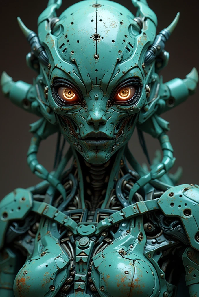 ((best quality)), ((masterpiece)), ((realistic,digital art)), (hyper detailed),(fullbody shot:1.3), DonMCyb3rN3cr0XL cyberoccultism Techno-witch, Glowing cybernetic eye implants, Intricate circuit tattoos, Neon-lit rune symbols, Holographic interface embedded in her palm, Metallic-fiber cloak, Electric-blue hair, Glimmering metallic talons, Pulse-modulating cyberstaff , Goblin,imaginative and mischievous goblin character with a hunched posture, glowing beady eyes, and a malevolent grin. Use earthy green and brown tones for its mottled skin, and add small, stubby horns on its sloping forehead, scraggly moss-like hair,sharp jagged teeth in its wide mouth, goblin should be small in stature, around 2 to 3 feet tall, fantasy, Retirement age, Slender, Pacific Islander, Dark green eyes, Upswept Ears, Round Chin with Cleft, Strong Jaw, Heart face shape, Well-defined Veins, Romantic date night makeup , Salt and Pepper Space buns hair, Contentment, Gazing into a pool of scrying water, seeking visions of the future, , octane rendering, raytracing, volumetric lighting, Backlit,Rim Lighting, 8K, HDR, <lora:DonMCyb3rN3cr0XL-000014:0.65>