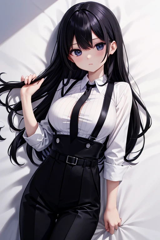 black and pink bra、、、There are striped ones々knee length socks、slimy skin、Glossy glossy skin、sheerness、see-through shirts、puffin、naughty onomatopoeia、foley、comic cover、人物
