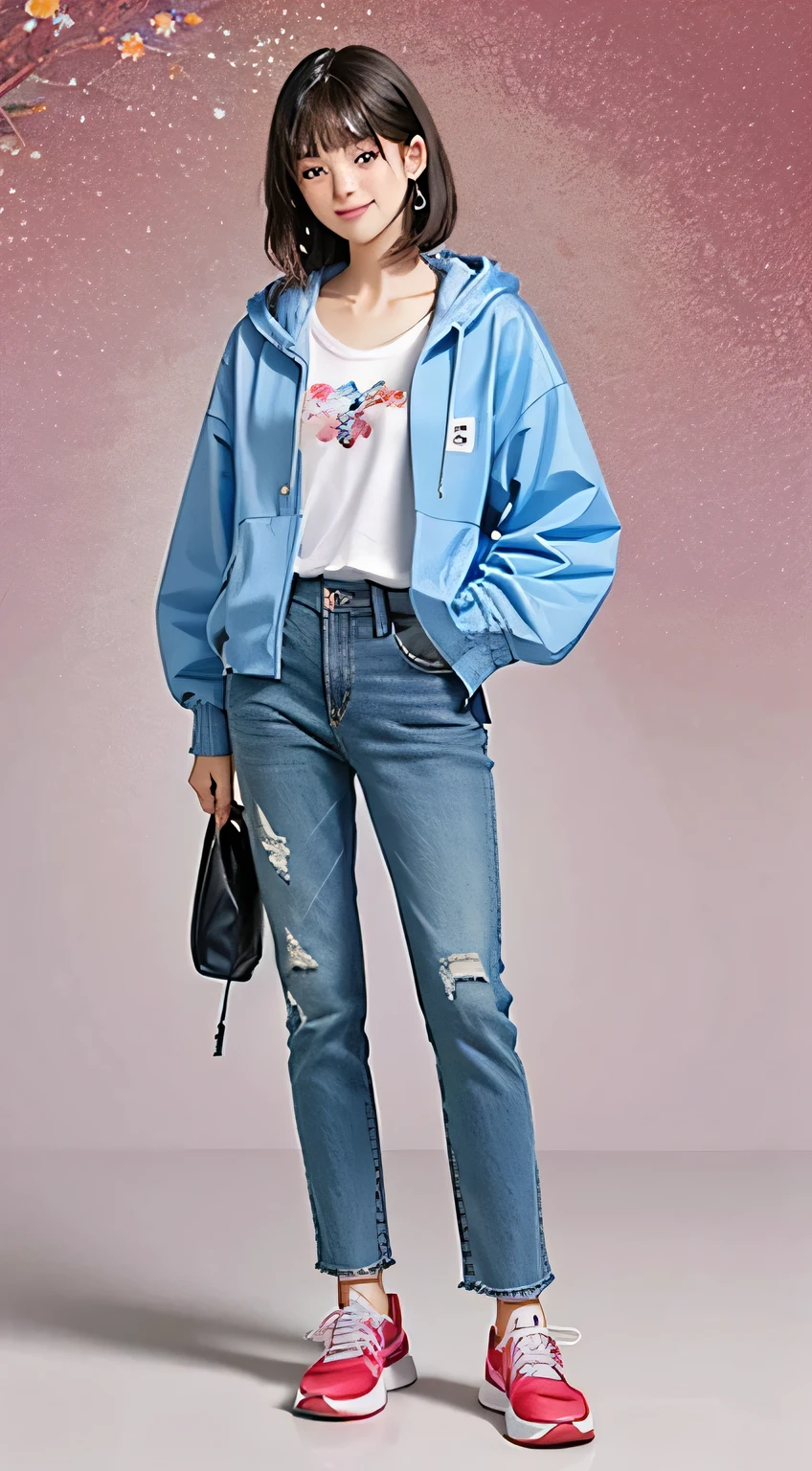 work of art, best qualityer, (very detailed CG Unity 8k wallpaper) (best qualityer), (Best illustration), best shade, (a girl playing skateboard: 1.3), 13 year old, cute, short white hair, cape, cool candy, bright eye details, (colorful flight suit), shorts de moda, (colorful skateboard: 1.1), Pink, yellow, cerulean, Street, stone, (highest quallity, incredible details: 1.25), (standing alone), bright and colorful paintings