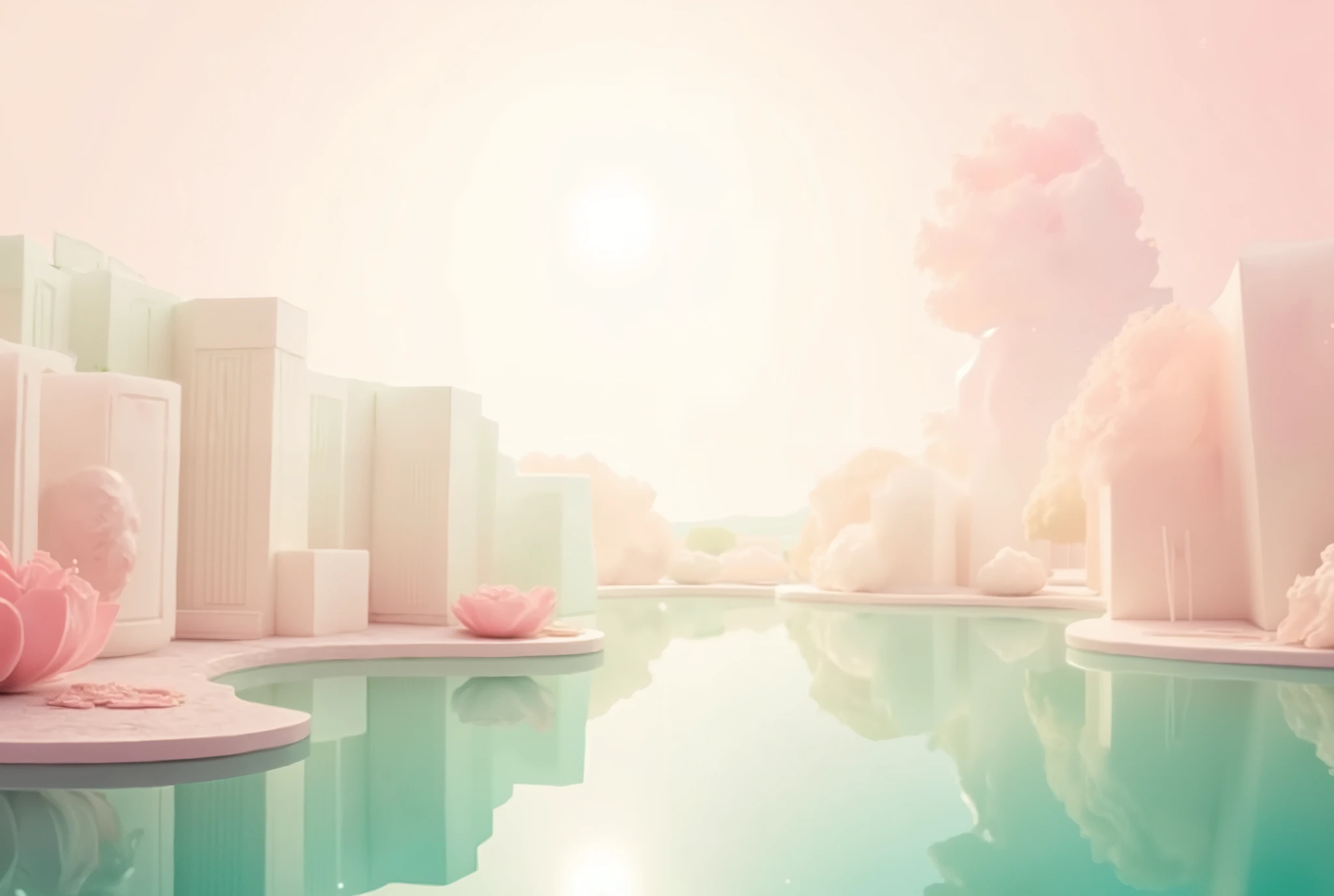  I think it would be nice to design your own design or apply these effects in a design tool . A soft and luxurious background image that feels like a spring day.Comfortable and clear images.
Subtle mauve ,green,Mint ,Because each pastel color, such as pink, gives a soft and calm feeling,   You can add luxury to the background. .
 You can use a gradient effect so that each color can be connected smoothly . Light comes in softly . The picture quality is very good.Great image quality 
