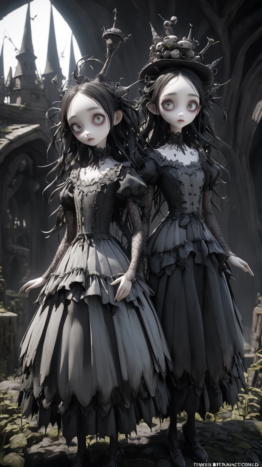 Jack Skellington and Sally