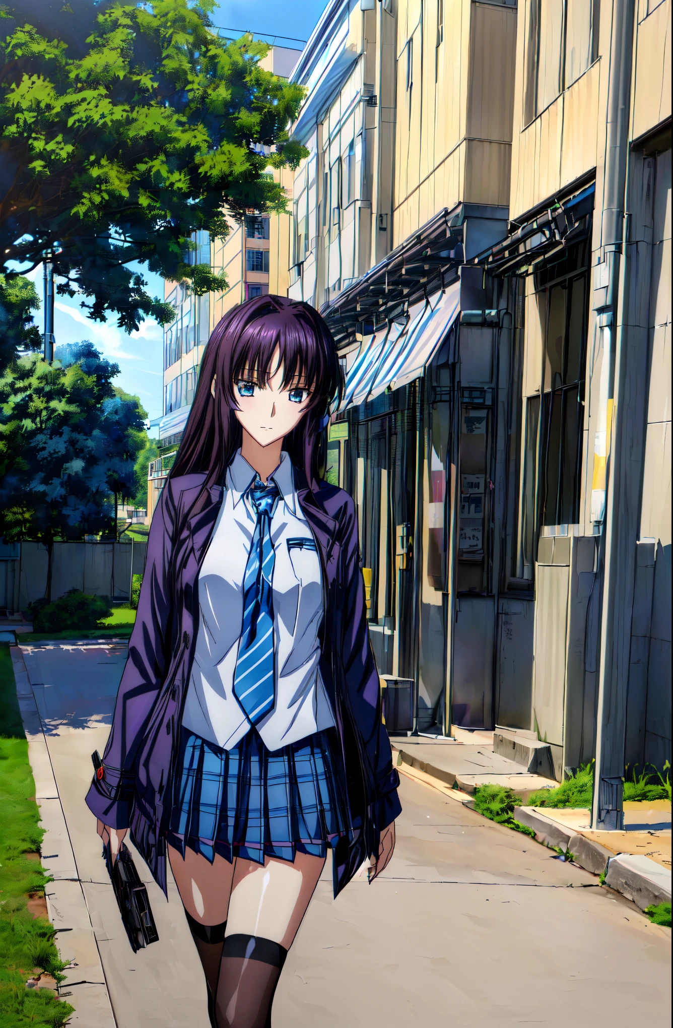 赤 purple hair, beautifulアニメ高校の女の子,(Masterpiece:1.2, 最  High Quality  ), ( realistic, photo realistic:1.4),  beautifulイラスト, (  natural light , Movie Screenplay  ), nsfw,  watch viewers  , COWBOY SHOOTING ,  front view:0.6,  1 girl,  Japanese , university student の女の子,  perfect face ,  beautiful髪,  beautiful顔,  beautiful and amazing eyes,  beautiful鎖骨,  beautiful体,  beautiful胸,  beautiful太もも,  beautiful足,  beautiful指 , (((  navy jacket  ),  light blue collared shirt ,  dark blue pleated mini skirt vibrator  ,  black socks,  blue tartan ribbon tie  )), ( beautiful風景),  evening , Riverside, walk,  smooth anime cg art  , 魅惑的な  Anime Girl  ,  make a girl in a long coat  ,  HD,  very detailedなイラスト,  high-resolution face in a gorgeous guest room  ,  RAW photo,  film grain ,  standing , UHD and 8K Connection  , 長い赤  purple hairと green eyesをした  Anime Girl  ,  anime moe art style  , 若い  Anime Girl  の接写,  smooth anime cg art  , beautifulアニメの university student の女の子,  anime moe art style  , シュールな university student の女の子,  Anime Girl  , 魅力的な  Anime Girl  , シュールな university student の女の子, GIRL WITH SHINY CLOTHING  ,  HD,  CG Details  ,  High Quality  shadows,  beautiful、delicate face、All the details , ディテール beautiful DELICATE EYES FULL OF DECISION,break(  High Resolution 8K Wallpaper  ),(高度に  CG Details  8kの壁紙),Makima (  chainsaw man  ),Scathach ( destiny /  grand order required),Reika Shimohira ,  HD, とても繊細で beautifulCGイラスト,最  High Quality  ,  realistic Feeling , realistic fabric, realistic texture,(((  debris flies))), (((最  High Quality  ))),8k,At 32k,Masterpiece,  beautiful and charming anime woman ,  supermarket,  very detailed,  HD,シュールな university student の女の子,Masterpiece, 最  High Quality  ,  High Quality  , Freshness ,  High Quality  texture,  High Quality  shadow,  high detail,  sex,  1 girl, university student ,Alone,I,Alone,Alone, ADULT BIB , beautiful長い脚,  beautiful胸,  beautiful太もも,  Tight Legs  ,  beautiful leg line ,  slender waist in an unmanned bar  ,Mature body girl, big breasted ,  beautiful胸,reddish  purple hair,  purple hair, BLACK CURRANT HAIR , charming  Anime Girl  ,  colorful hair,  straight hair ,shy smile,幸せそうなsmile,  Brilliant Appearance  ,cute smile,Cool Beauty, beautiful女性,  handsome face ,  beautiful写実性,  Attractive Figure ,  enchanting face  ,  Calm Look  , beautiful髪,smile,  colorful eyes , green eyes,Jade Eyes, beautiful目,bright eyes, DELICATE EYES FULL OF DECISION, Jewel Eyes ,Jade Eyes,( green eyes:1.5), charming face,8 heads,:171cm,彼女は首に  necklace 身に着けています,  necklace ,beaded  necklace ,Magatama Accessories,smile, green eyes