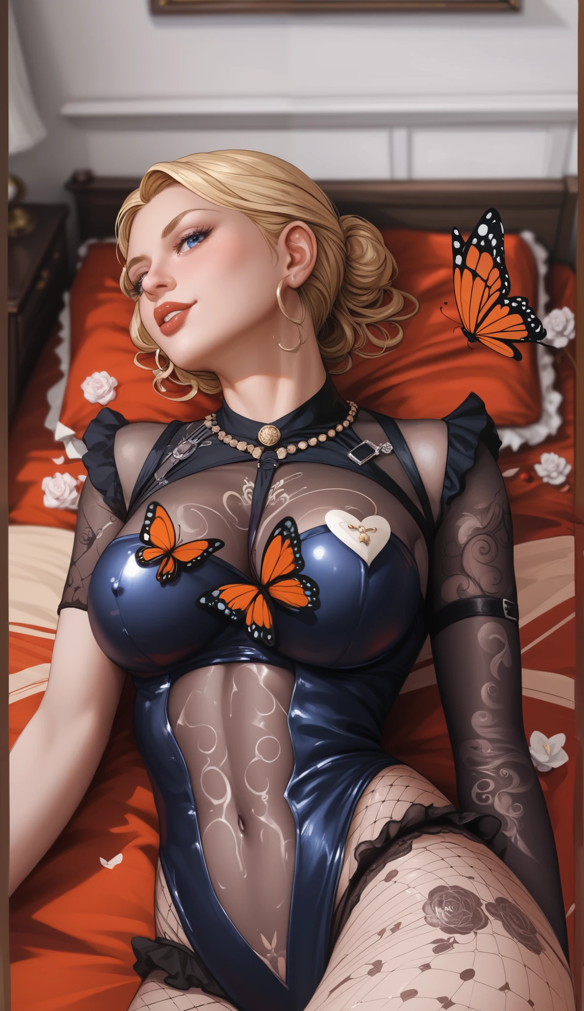 {{{{{16k}}}}}, {{{{{The immorality of watching the process of transforming a pure girl loved by everyone into her facial rank and tits rose to the SSS rank of top-notch pretty japanese actresses, getting more her tattoos increase and the lines of her breasts become clearer with deep cleavage, She is laid on an coffin of flowers bouquets of flowers are stabbed all over her body and her body becomes more curvy her tits more erect as they float above her and she is turned into a cutesy flower arrangements, She knows that if she sleeps she will lose her life but she cannot stop her sleep her eyelids grow heavy and the moment she is fully asleep the flower glows absorbs her life blooms more cutely and transforms her corpse into something lovely and capable of eternal necrophilia, Each time she was necrophiliac her tattoos increased the tattoos her waist and underbust became thinner, her breasts become even larger and deeper with cleavage, her skin is changed to be smoother, Her hair is replaced by a bang long glossy very Straight hair, Everything about her became one with the flowers so that her nipples and cunt were stained with flower tattoos her straight hair hung out like flower vines and her tits bore like the fruit of a flower her nipples are raised as large as buds, She is fitted with a heart collar that puts people into eternal sleep which transforms her into a cute once-in-a-millennium narcotic hallucinogenic flower arrangement that becomes her too-cute corpse}}}}},{{Extremely detailed}},{{{{{integrated her head pure small, Enchanting Too thick and erotic lips, Her thickened lips shimmer with luster}}}}},{{{{{Her tattoos spread all over her body with hallucinations, She is tattooed with lewd flowers on her neck, arms, lower abdomen, thighs, Flower piercings are attached all over her body, floral bill of offerings for her}}}}}