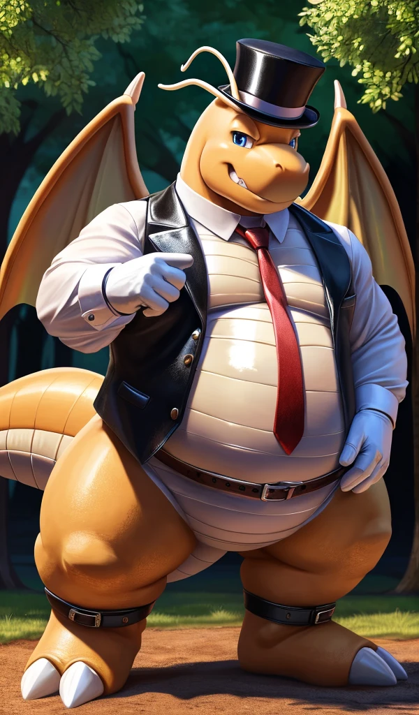 Solo, Male, fat, naked, extremely obese, gentleman, dapper Charizard, purple skin, purple scales, green eyes, (posing:1.3), (soft shading), 4k, hi res, ((detailed face, detailed)), office background, looking at viewer, mouth wide open, large belly, bulging belly, Charizard is wearing a glossy top hat, Charizard is wearing a thick glossy leather dog collar around the neck, Charizard is wearing glossy white rubber gloves on the hands, wearing white rubber gloves on the feet, gloves are glossy, gloves are rubber in texture, Charizard is wearing the leather collar and rubber gloves at the same time, clenching fists, leather collar is glossy and shiny with a lot of detail, Charizard is wearing gloves and leather collar at the same time, leather collar has a round dog-tag, leather collar is thick and detailed, leather collar is glossy and shiny, fancy gloves, fancy top hat, leather collar is thick, glossy leather collar, leather collar is thick and glossy, leather collar is somewhat wide, gloves go up to the wrists and ankles, Charizard is only wearing gloves and a leather collar and a top hat, Charizard is wearing the gloves and leather collar and the top hat at the same time, gloves are white, dapper gloves, dapper top hat, dapper leather collar, white gloves.