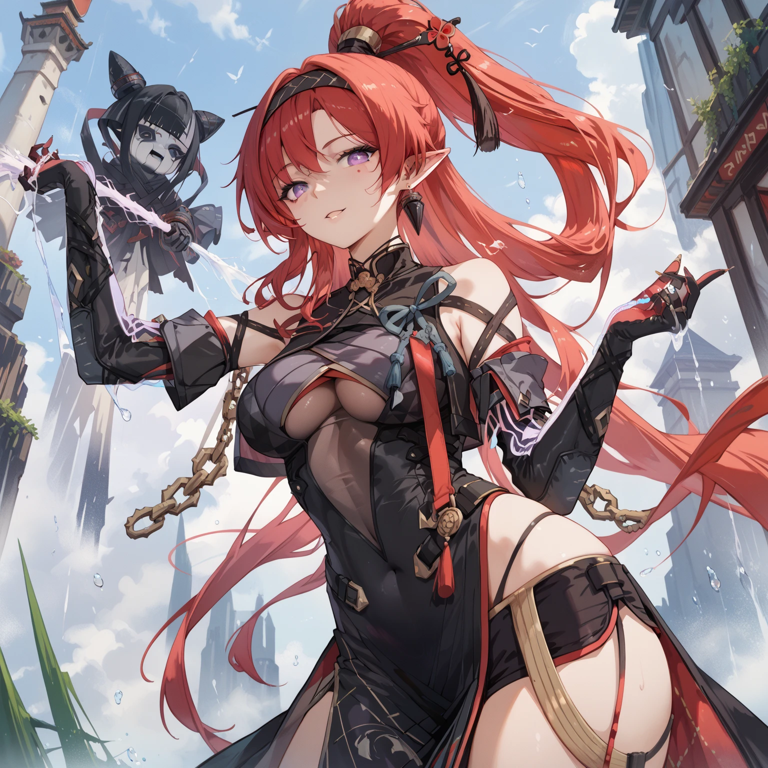 {safe:1.10}, best quality, masterpiece, highres, solo, {surtr_arknights:0.90}