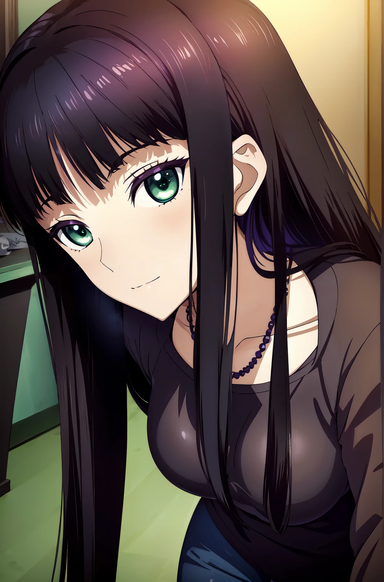Makima (  chainsaw man  ),Scathach ( destiny /  Grand Order Required ),  Tifa Lockhart  , oconnor , Very Delicate and Beautiful CG Illustrations ,最 High Quality ,  Real Feel  ,Realistic Fabric,  realistic texture  ,  Beautiful Thighs, big ,  constricted ,((( Masterpiece ))), (((最  High Quality  ))),8k,32K,​ Masterpiece ,  Beautiful Attractive Anime Woman  ,  Ultra Fine,  Ultra Details,  high definition that also concentrates on the crotch ,  Surreal High School Student  , Masseter area , 最  High Quality  ,  High Quality  ,  HD,  High Quality  のテクスチャ,  High Quality  の影, 高 Details,  Details,  One Girl,Alone,I,  tall  ,AS-Adult, adult  ,Leg length,  beautiful long legs  ,8 heads,:171cm, mature girl ,  purple hair,  purple hair,  purple hair, Silky Smooth Hair  ,  colorful hair,  straight hair,smile,Laugh happily,  enchanting expression above her eyes , Bewitching looks ,かわいいsmile,かわいいsmile,Cool Beauty,  Beautiful Woman,  beautiful faces , Beautiful realism, beautiful hair,  necklace , neck accessories ,smile,  colorful eyes ,  green eyes ,Jade  green eyes, 人の  beautiful eyes の上にいる viewers,bright eyes,  beautiful eyes , Jewel Eyes ,Jade Eyes, droopy eyes ,( green eyes:1.5),  charming face ,  viewers ,  mystical atmosphere ,フード付き白  hoodie ,JINS, jeans,blue pants  , daytime, TAKE OUT ,Building Street,  handbag  , Like in the movies,Outdoors, Photos with beautiful lighting ,Interesting  Details,  anime style,  hoodie ,  Casual Clothes  ,((ブラック ローライズ スキニー ロング  jeans)),  hoodie ,((  Sweatshirt  )),stroll,Building Street,sunlight,  blue sky,