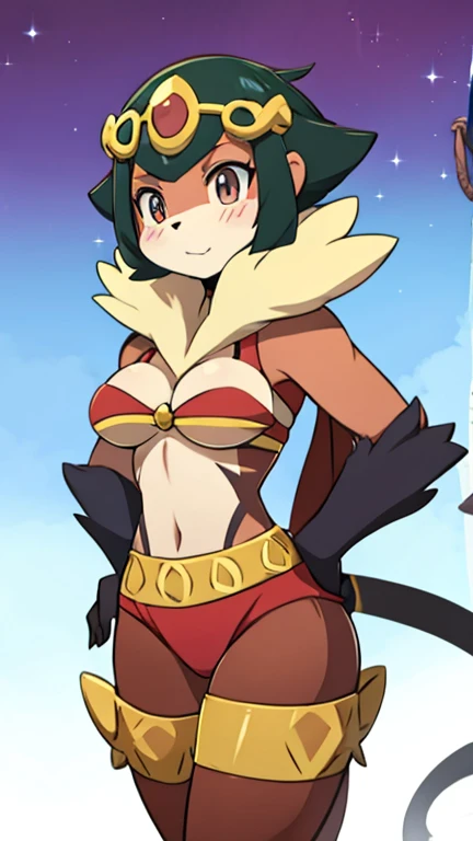 Personaje sorrel de dragon ball super sin ropa mostrando su vagina (NSFW) xxx