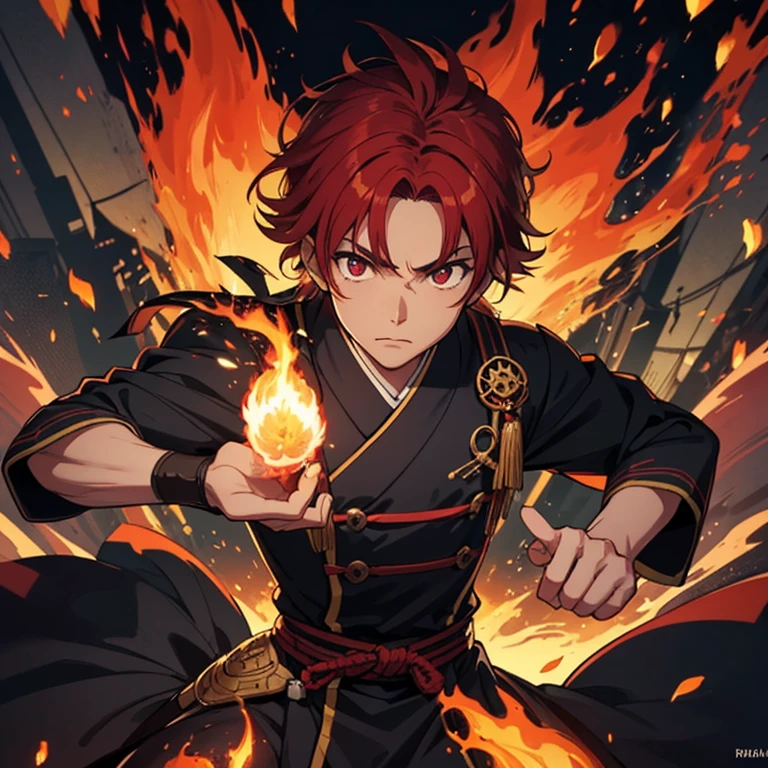 "Cheerful Madara 20 years old is a real masterpiece with masculine beauty, perfect anatomy. Olpntng style, colorful rainbow, black samurai outfit, clean design, epic Instagram, artstation, full streaks of colored paint, circles, outlines. When you look at his beautiful eyes, you will clearly see every little detail and perfect line, every detail on the skin is beautiful in 8K quality, people We will be captivated by the confidence radiating from every look. His head has black hair and his face is drawn meticulously in every detail with 8K image quality.''