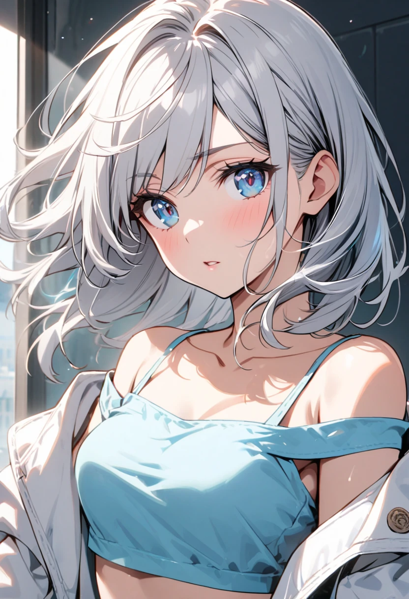 ((pale colour)),35mm, debt/1.2, 超High resolution, Attention to detail, Highest quality, High resolution, masterpiece、date、(naked)、girl、cute、、Light Generation、Gentle colors
