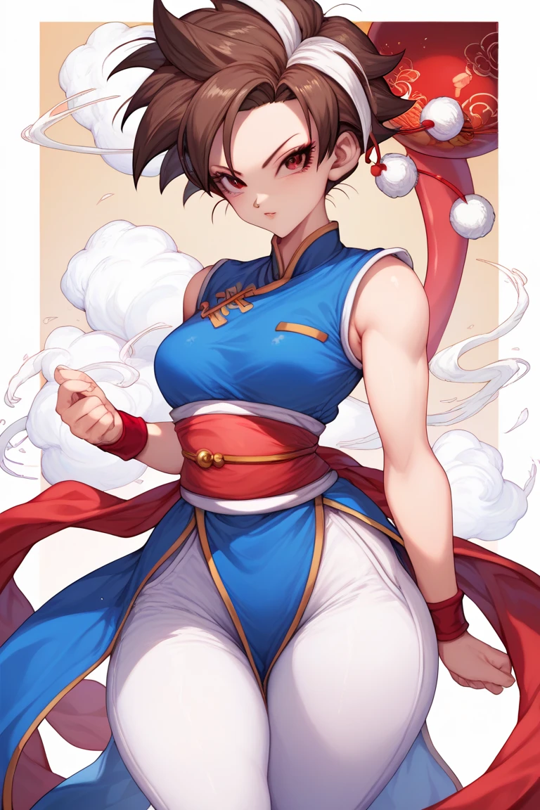 Azula. Ponytails. Seios enormes. huge ass. gigante. . . transparent bathrobe. glasses