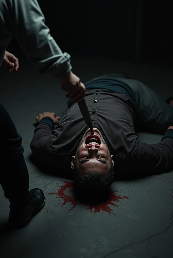 Criminal turturing death body