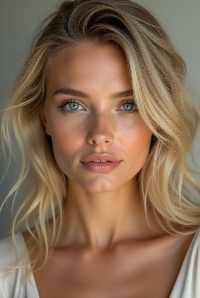 photorealism, hot blonde woman, pinterest woman, 4k, ultra realistic, skin texture, pores, photorealistic, model, hyper realistic, RAW photo, photography, gorgeous, summer raine